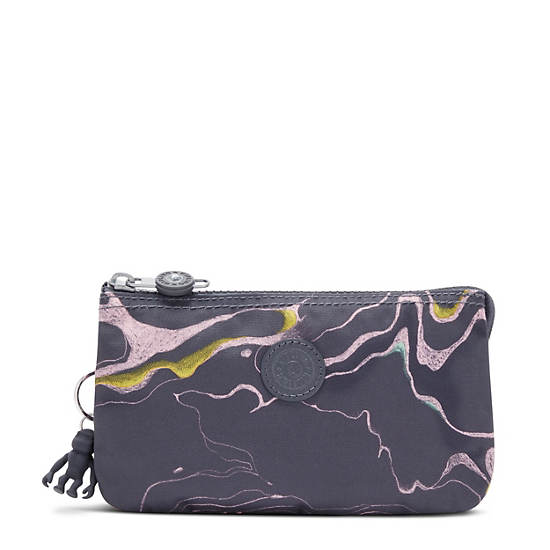 Kipling Creativity Large Printed Pouch Çanta Gri | TR 1121XY